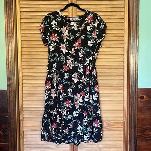 Neesha, floral, flowy dress